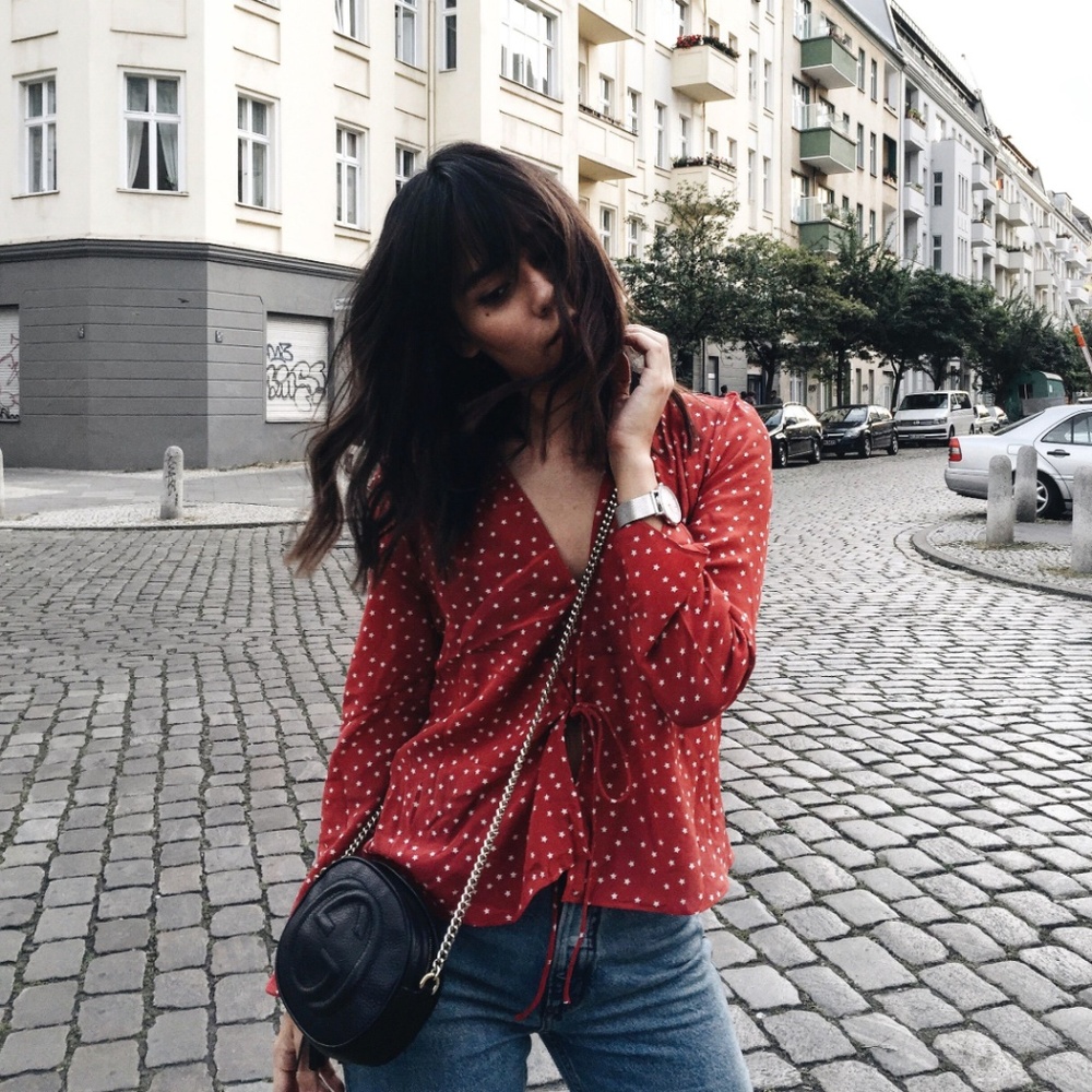 NWOT Realisation Par Bianca top in Star print